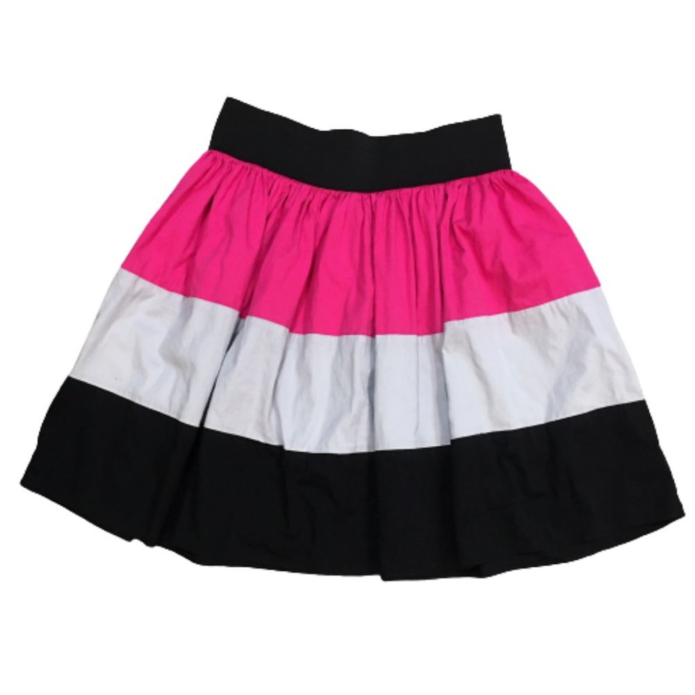 Sensational Collections Pink Gray Black Skirt 2X